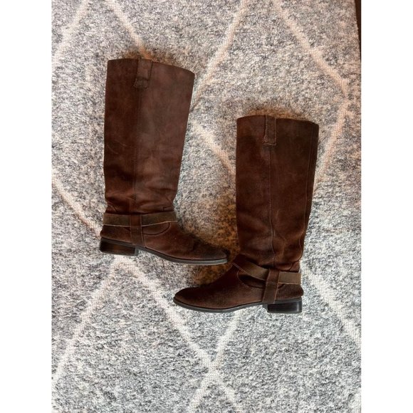 Harness Riding Boots - Size 8 - Leather/Rawhide/Suede - Dolce Vita Marko - Picture 4 of 6